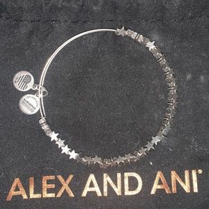 Alex and Ani Silver Stars Bracelet